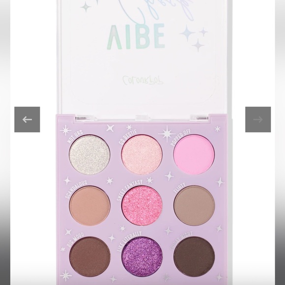 ColourPop For Target Pressed Powder Eyeshadow Palette - Send Nudes - Vibe Check - Picture 4 of 4
